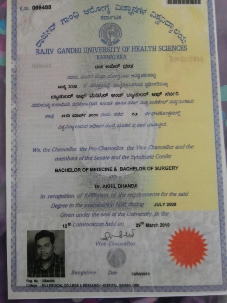 Dr. Akhil Dhanda