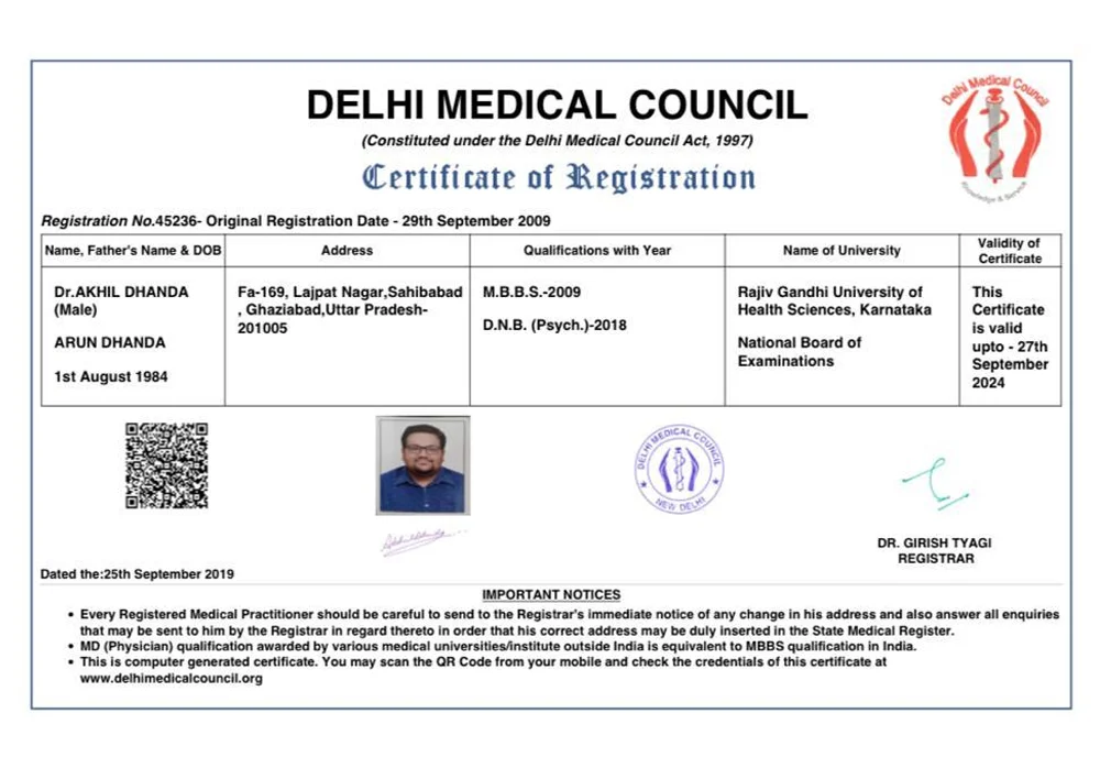 Dr. Akhil Dhanda